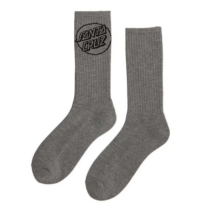 Santa Cruz Skateboards Eco Gunmetal Heather Opus Eco Dot Mens Socks