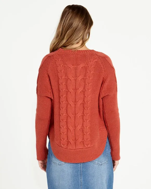 Sass Jacinta Cable Knit Jumper