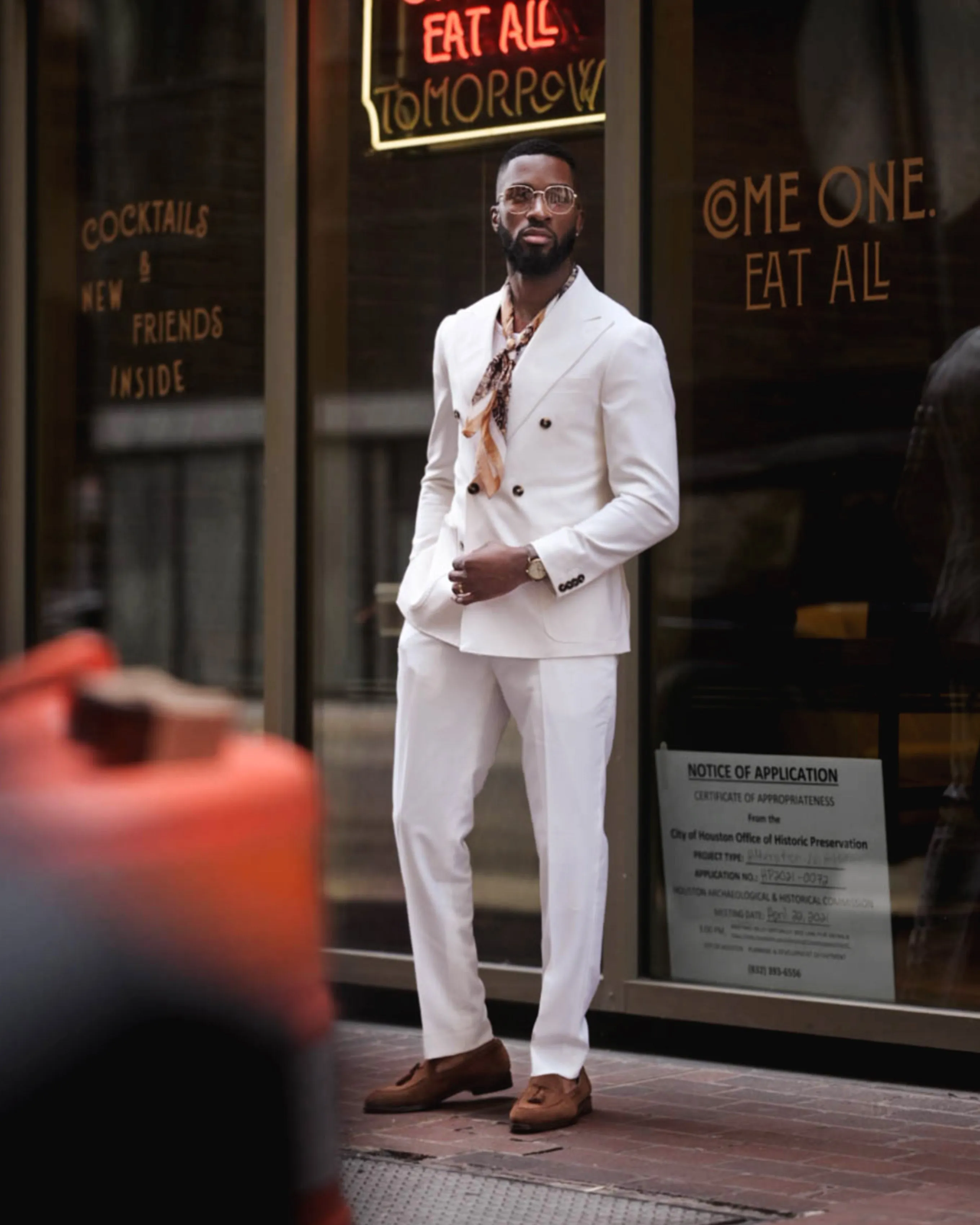 SG Double Breasted Blazer – Ivory