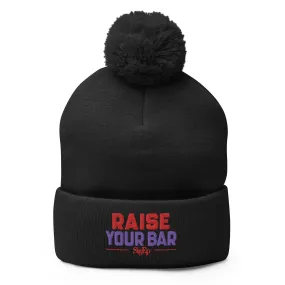 SigEp Raise Your Bar Pom-Pom Beanie