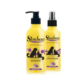 Simbae Fabulous Fur Shampoo & Conditioner for Dogs & Cats