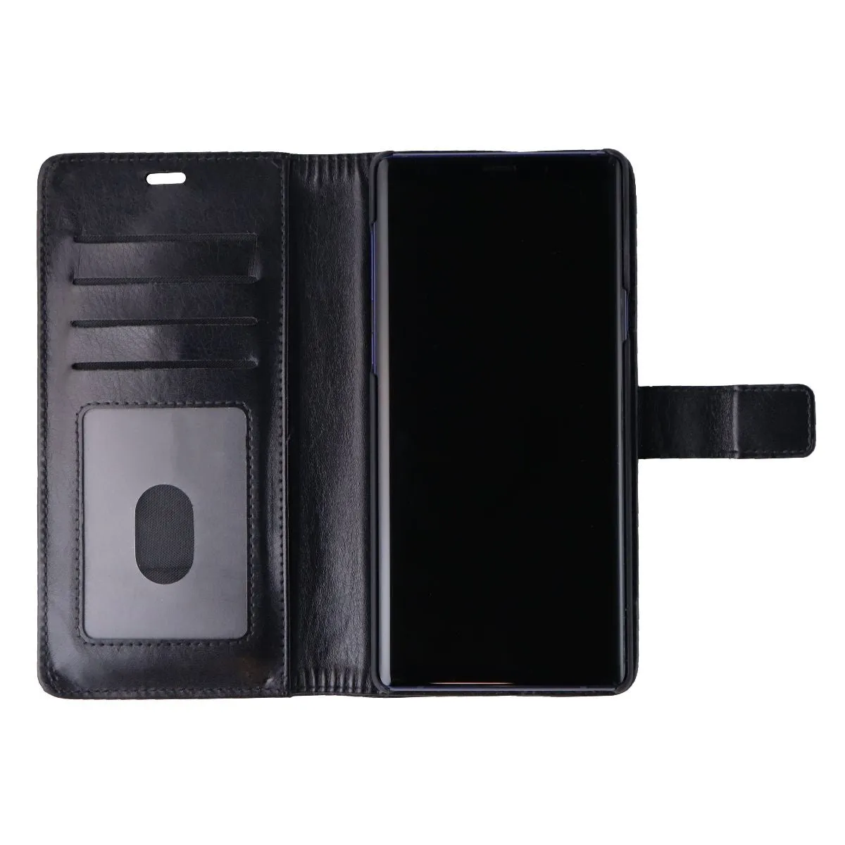 Skech Polo Book Wallet Cover Detachable Case for Samsung Galaxy Note9 - Black