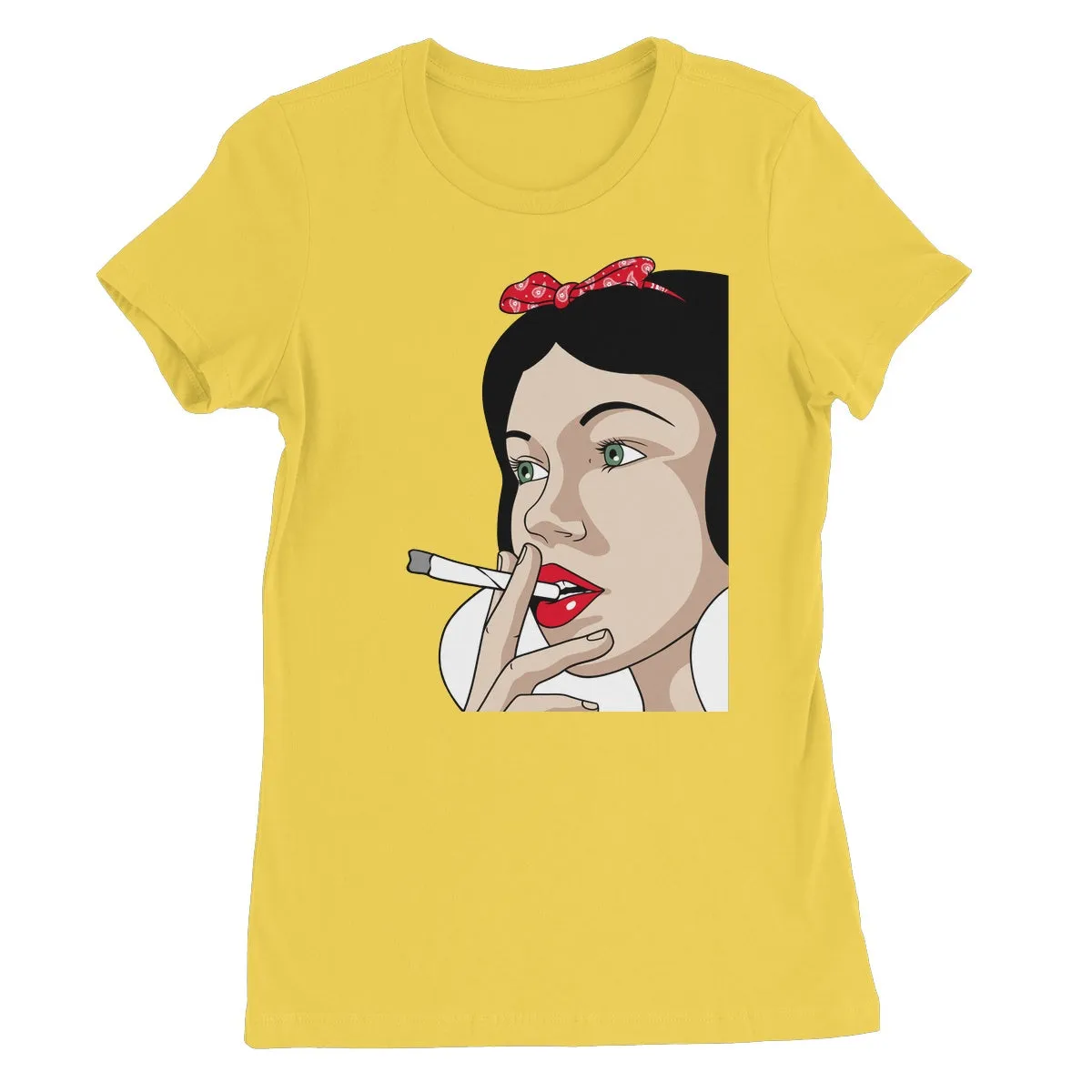 SNOW WHITE PUFF PUFF PASS Women's Favourite T-Shirt