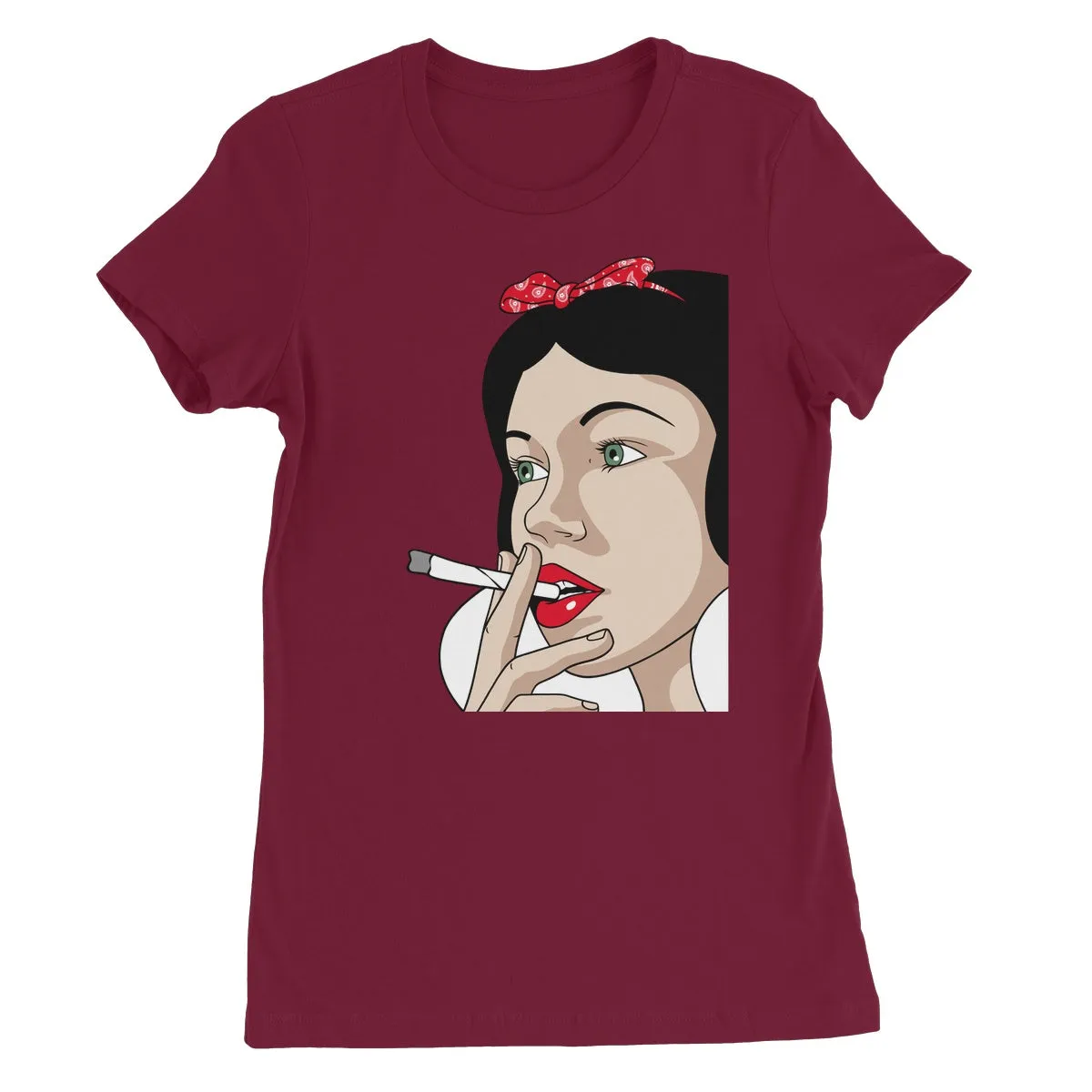 SNOW WHITE PUFF PUFF PASS Women's Favourite T-Shirt