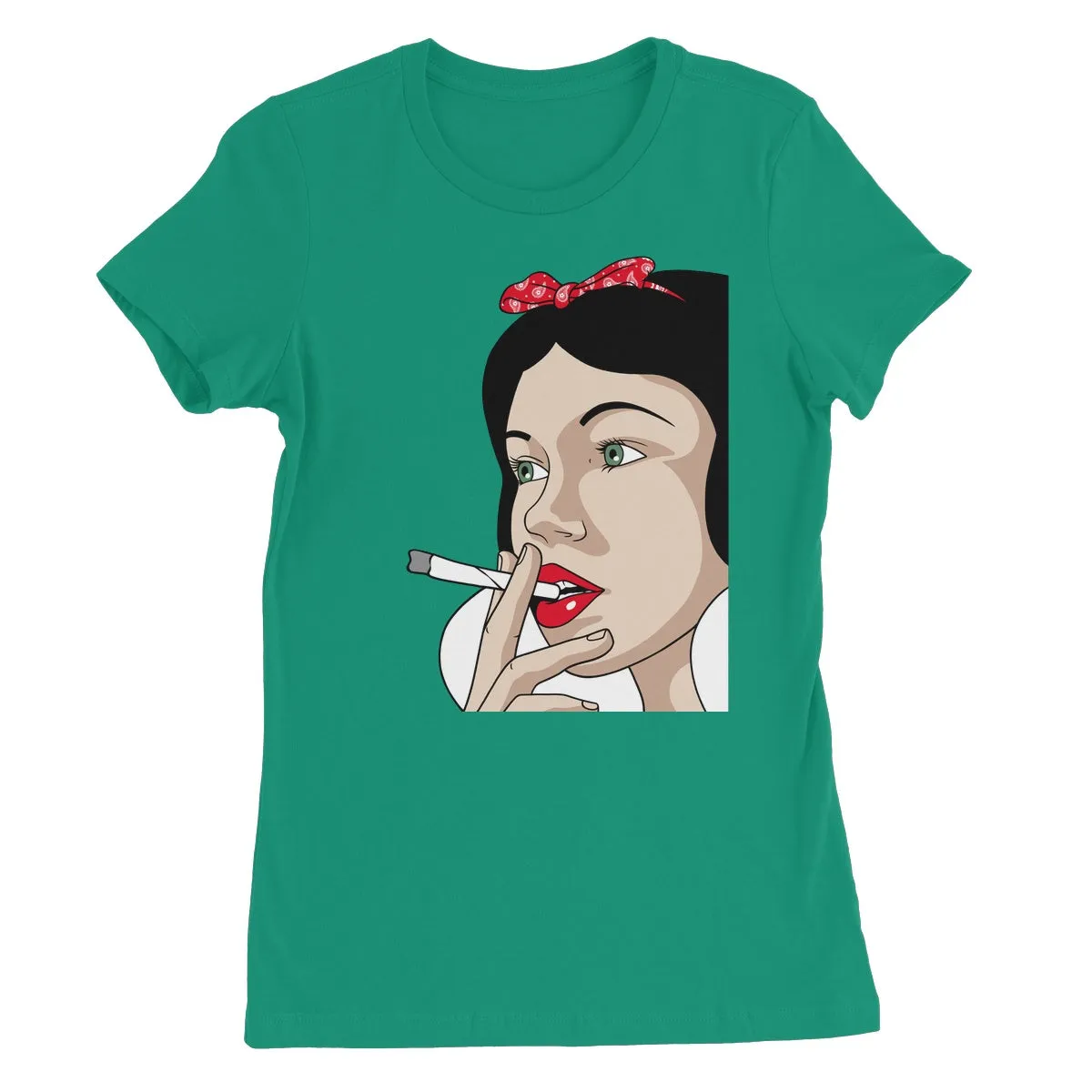 SNOW WHITE PUFF PUFF PASS Women's Favourite T-Shirt