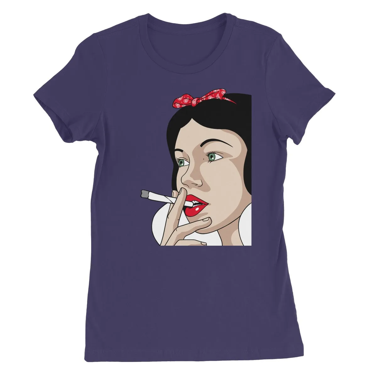 SNOW WHITE PUFF PUFF PASS Women's Favourite T-Shirt