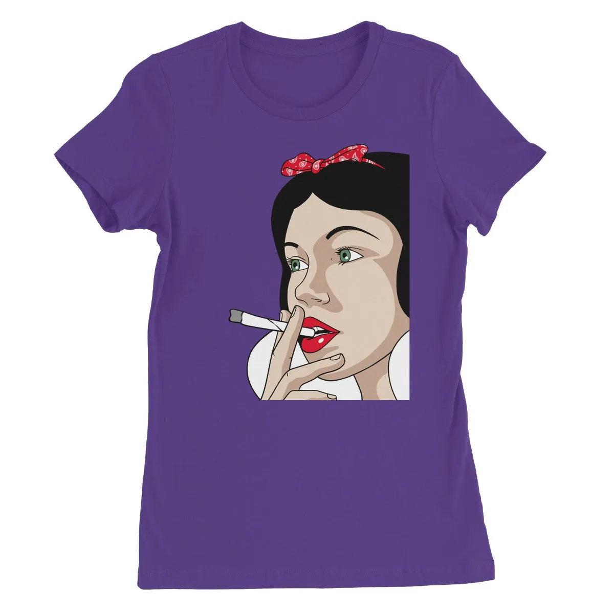 SNOW WHITE PUFF PUFF PASS Women's Favourite T-Shirt