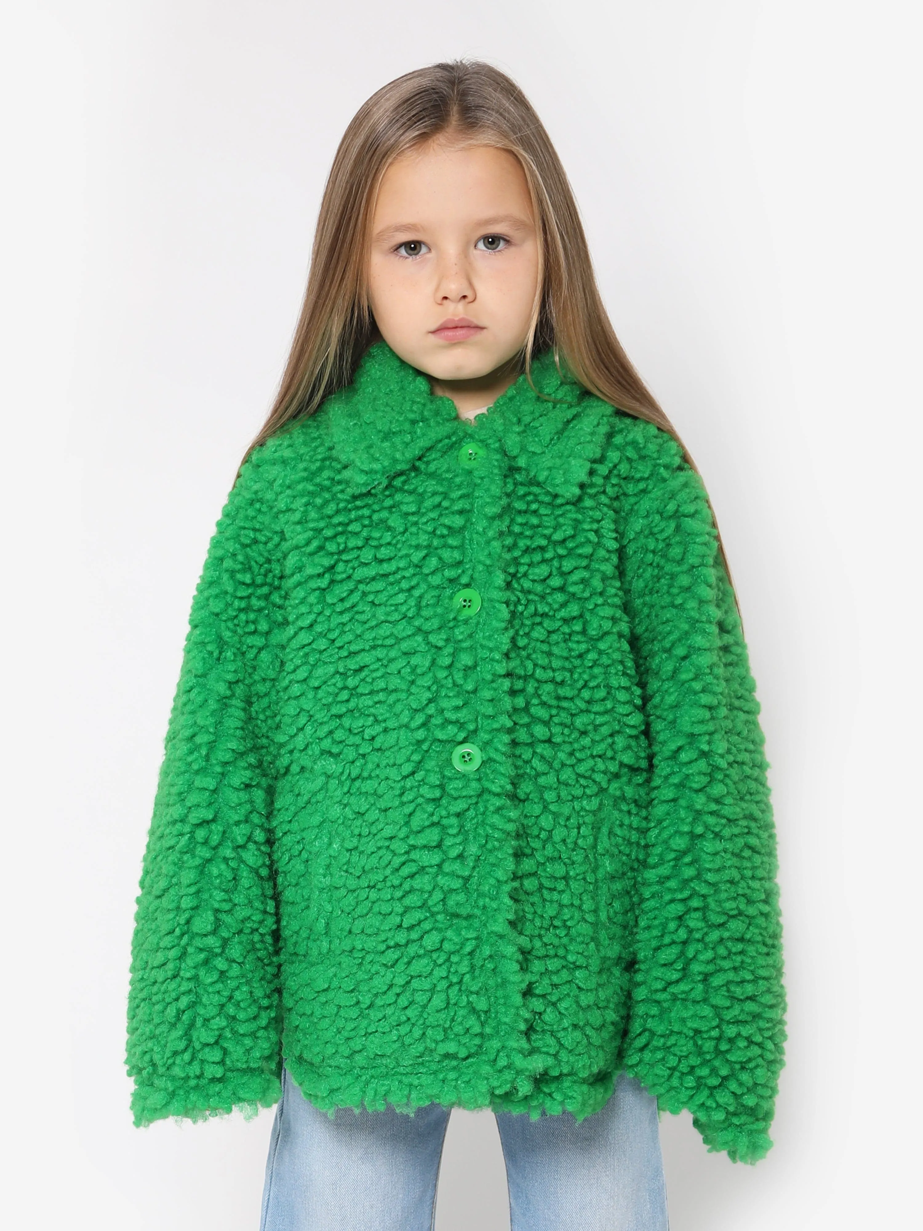 Stand Studio Girls Faux Fur Gwen Mini Coat