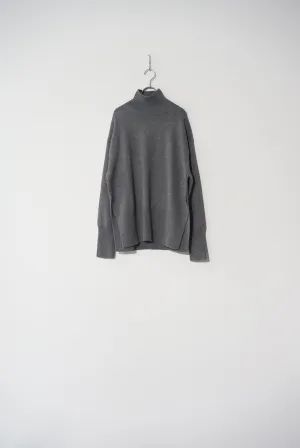 STUDIO NICHOLSON / 5GG MERINO COTTON ROLL NECK