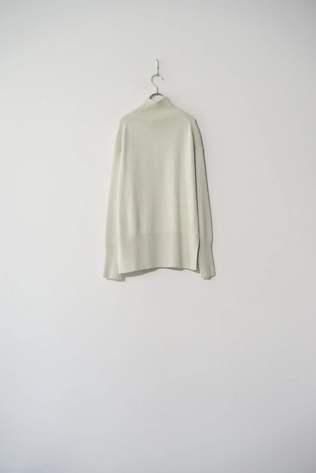 STUDIO NICHOLSON / 5GG MERINO COTTON ROLL NECK