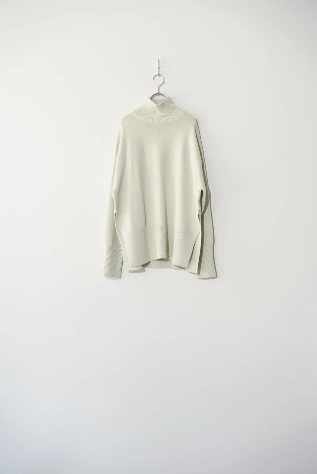 STUDIO NICHOLSON / 5GG MERINO COTTON ROLL NECK