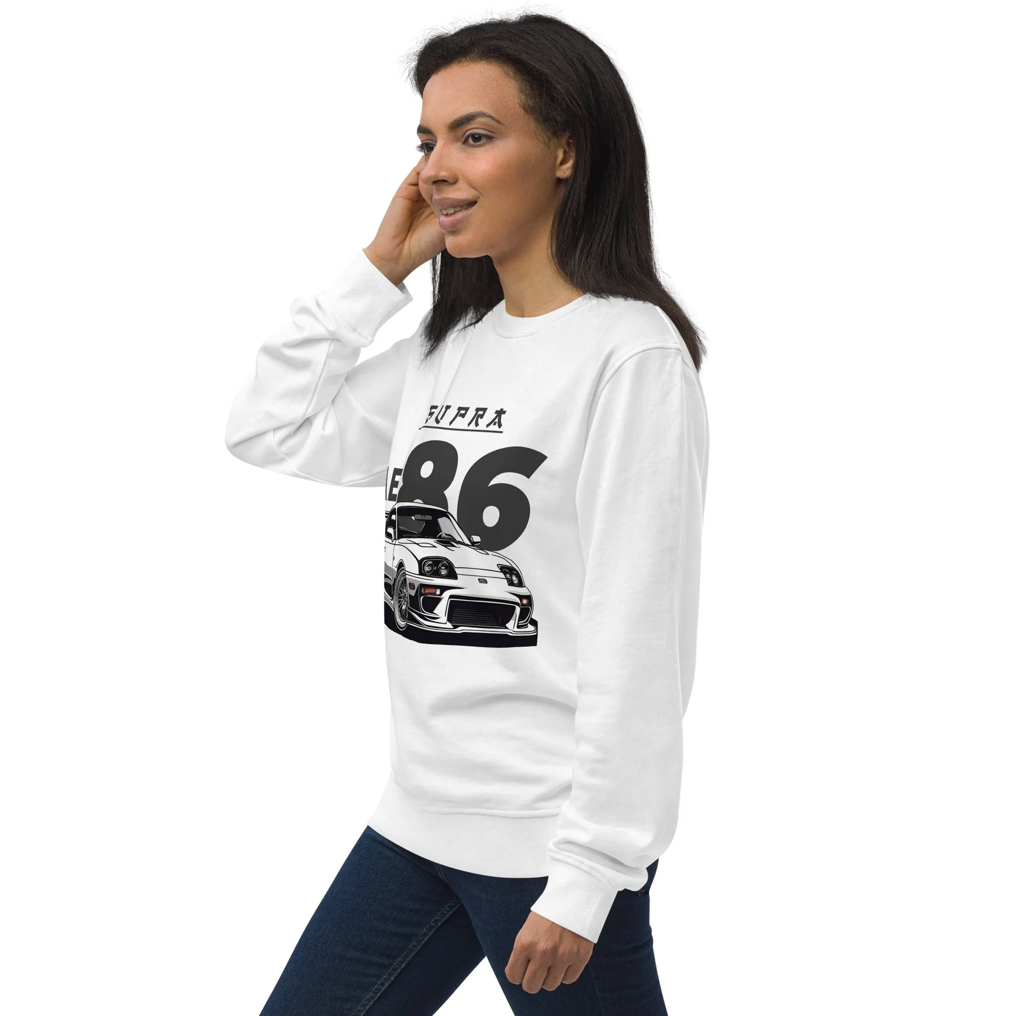 Supraa AE 86 Vintage Graphic Women Organic Sweatshirt