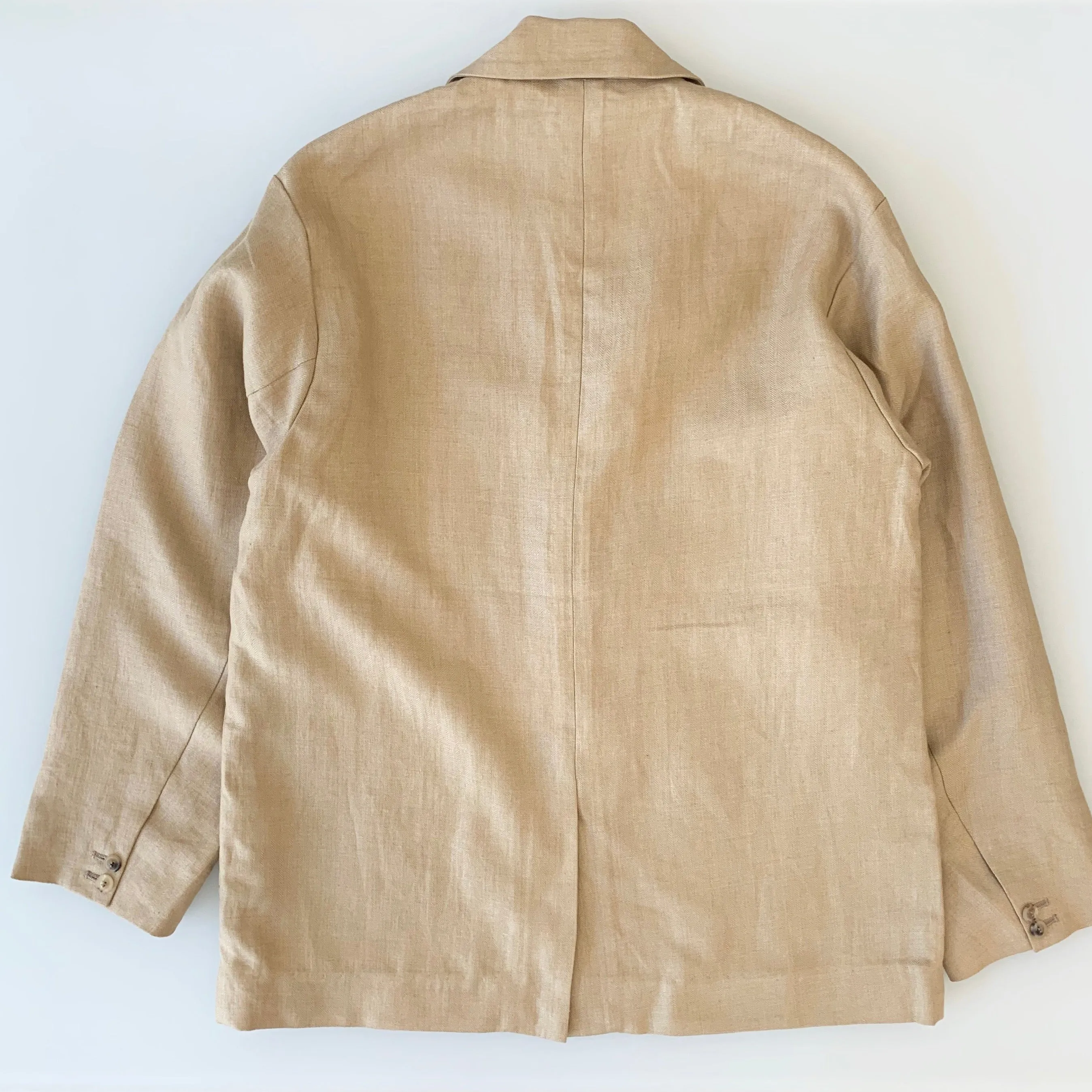 Tango Linen Blazer in Beige