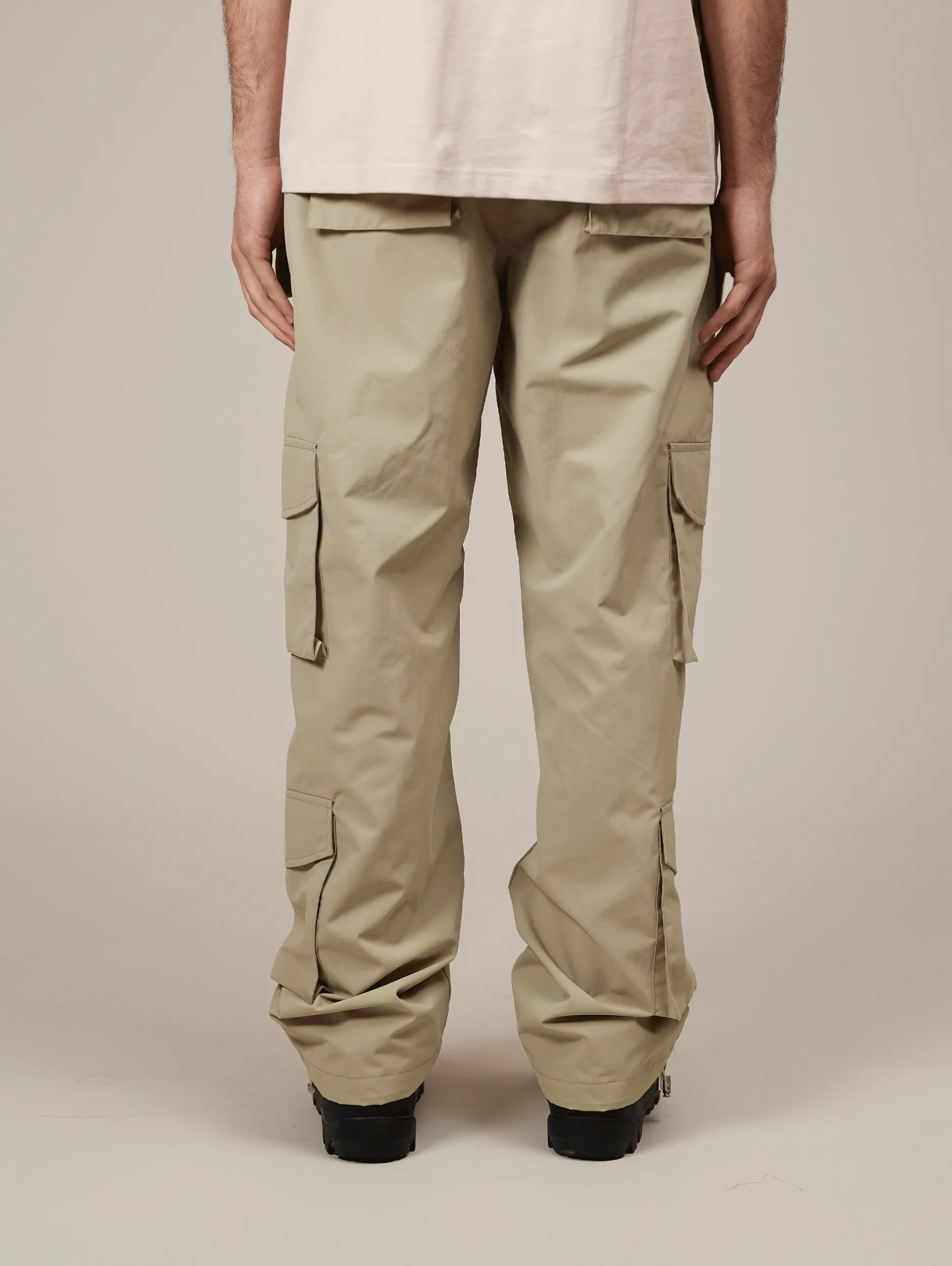 TECHNICAL CARGO PANTS "BEIGE"