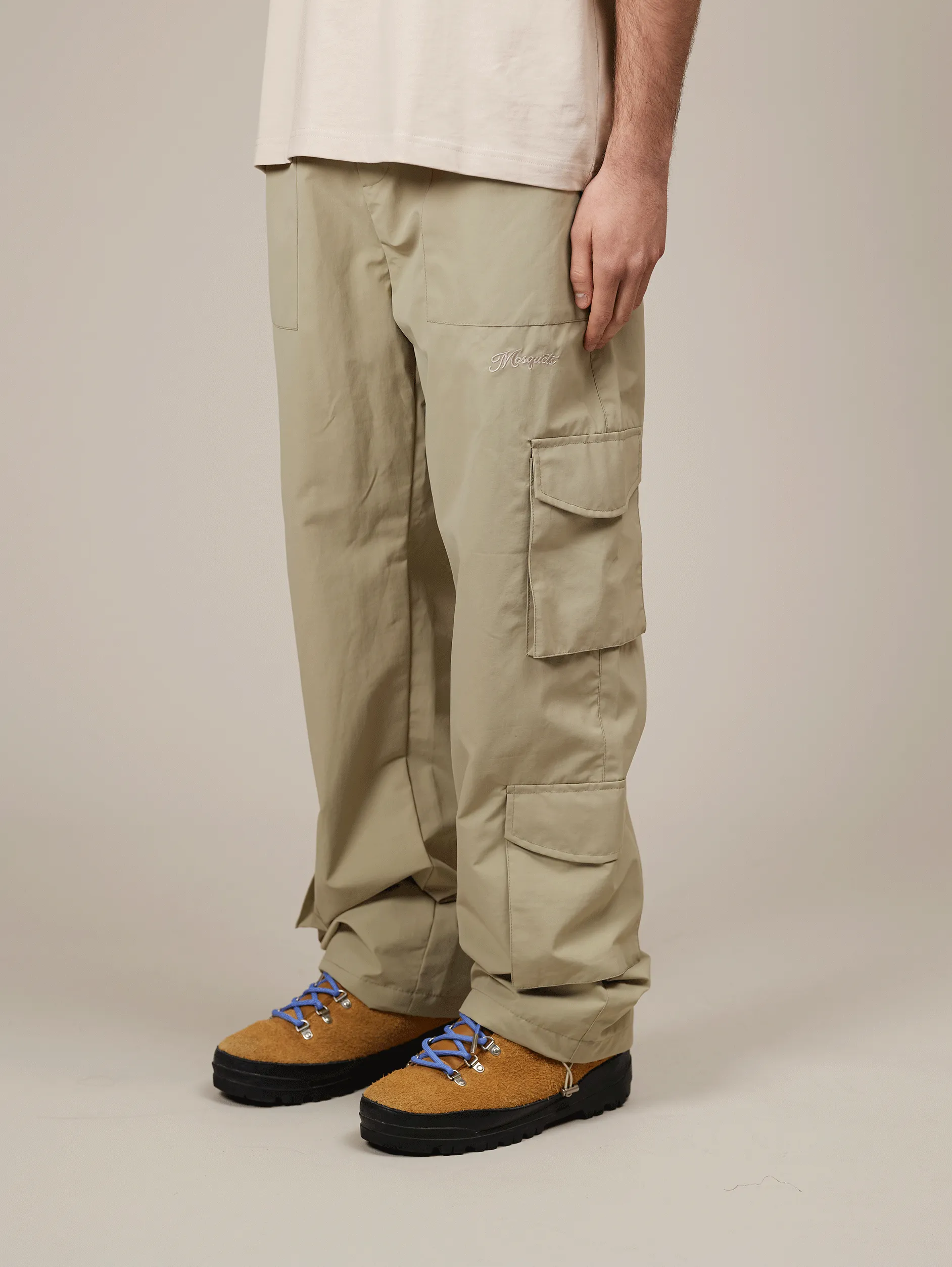 TECHNICAL CARGO PANTS "BEIGE"