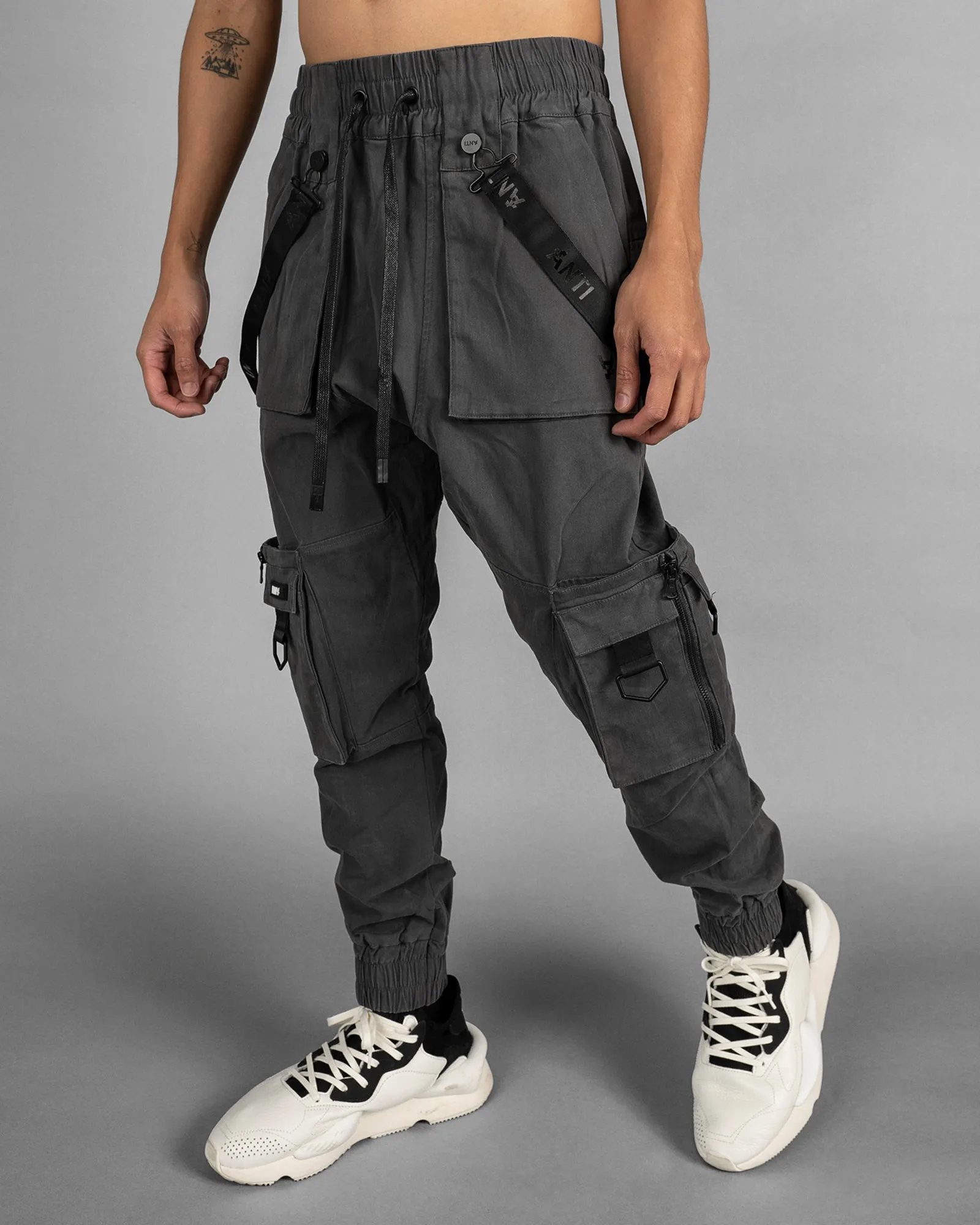 The Anti Order Armed Forces Elite Joggers Dark Graphite