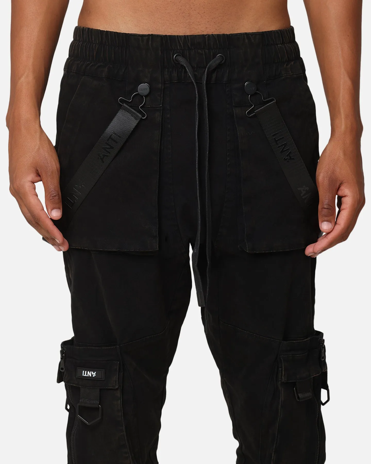 The Anti Order Armed Forces Elite Joggers Vintage Black