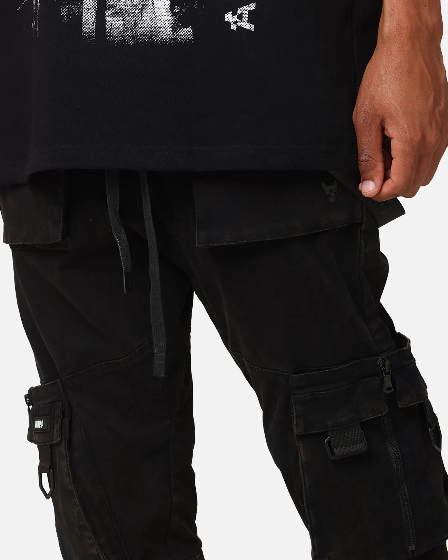 The Anti Order Armed Forces Elite Joggers Vintage Black