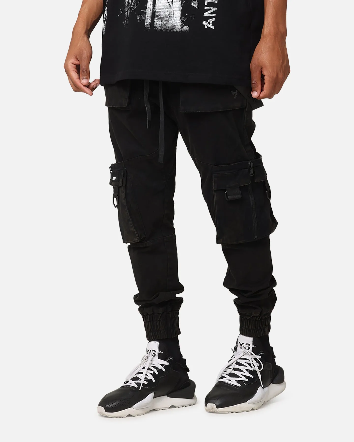 The Anti Order Armed Forces Elite Joggers Vintage Black