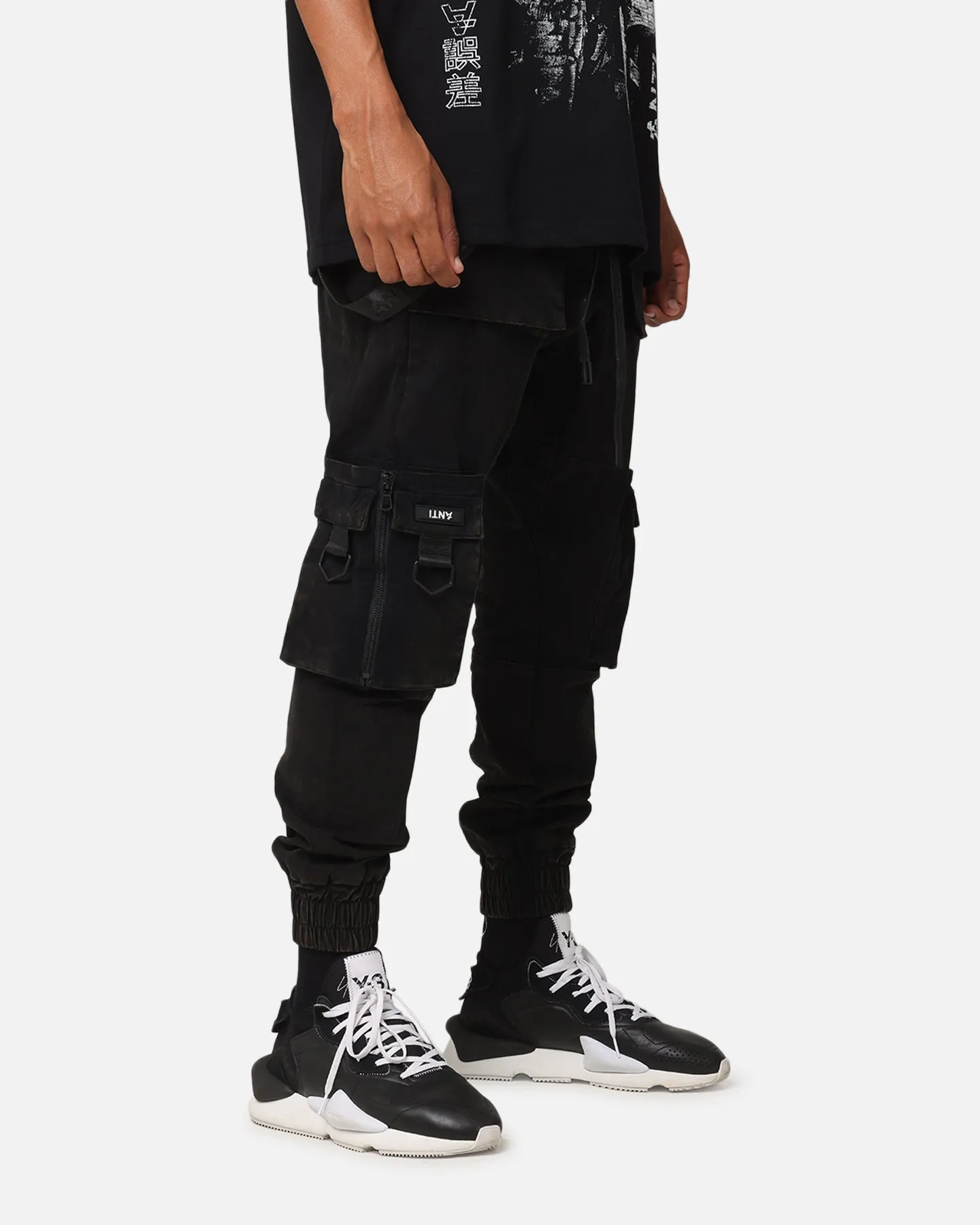 The Anti Order Armed Forces Elite Joggers Vintage Black