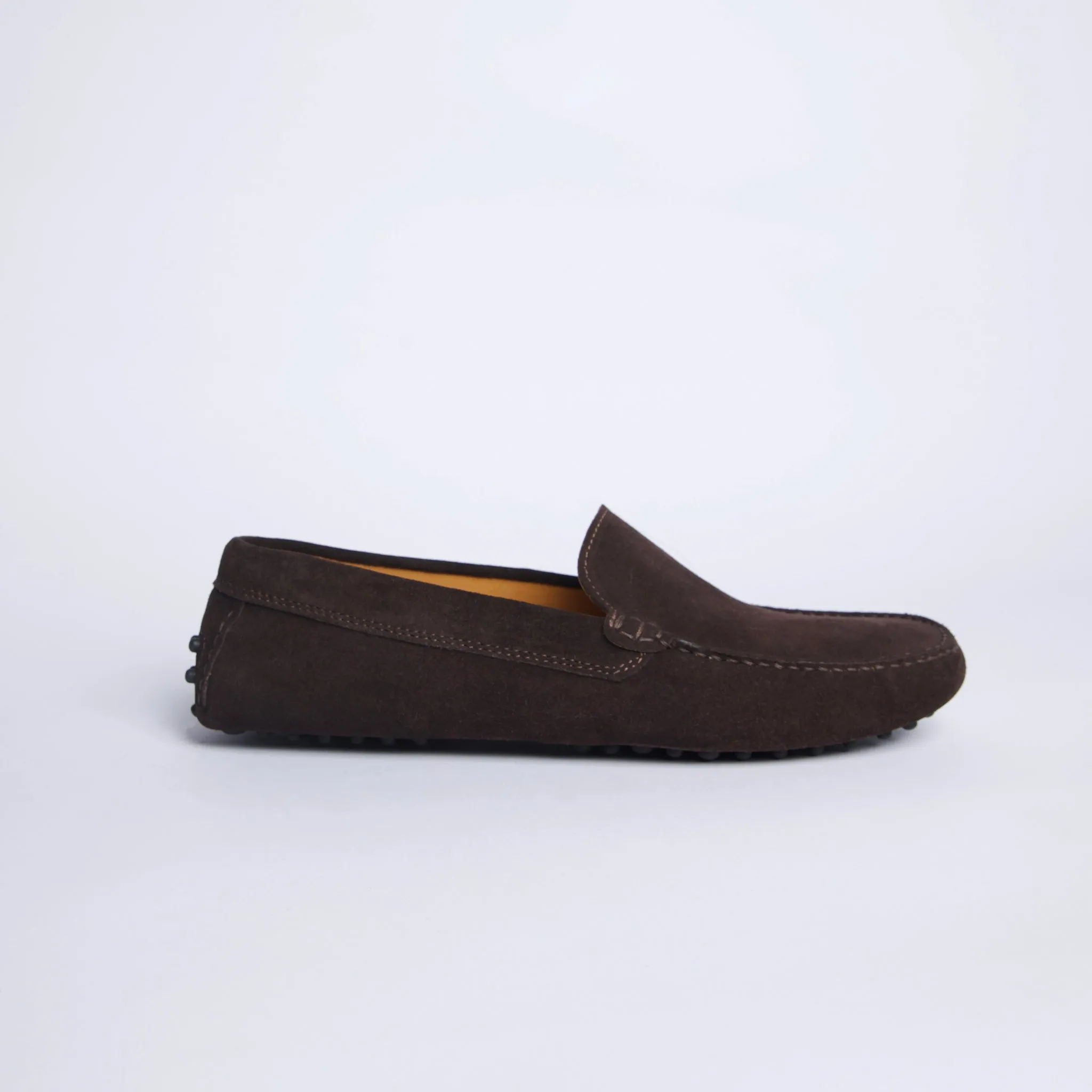 THE PLAIN CAR SHOE in BROWN