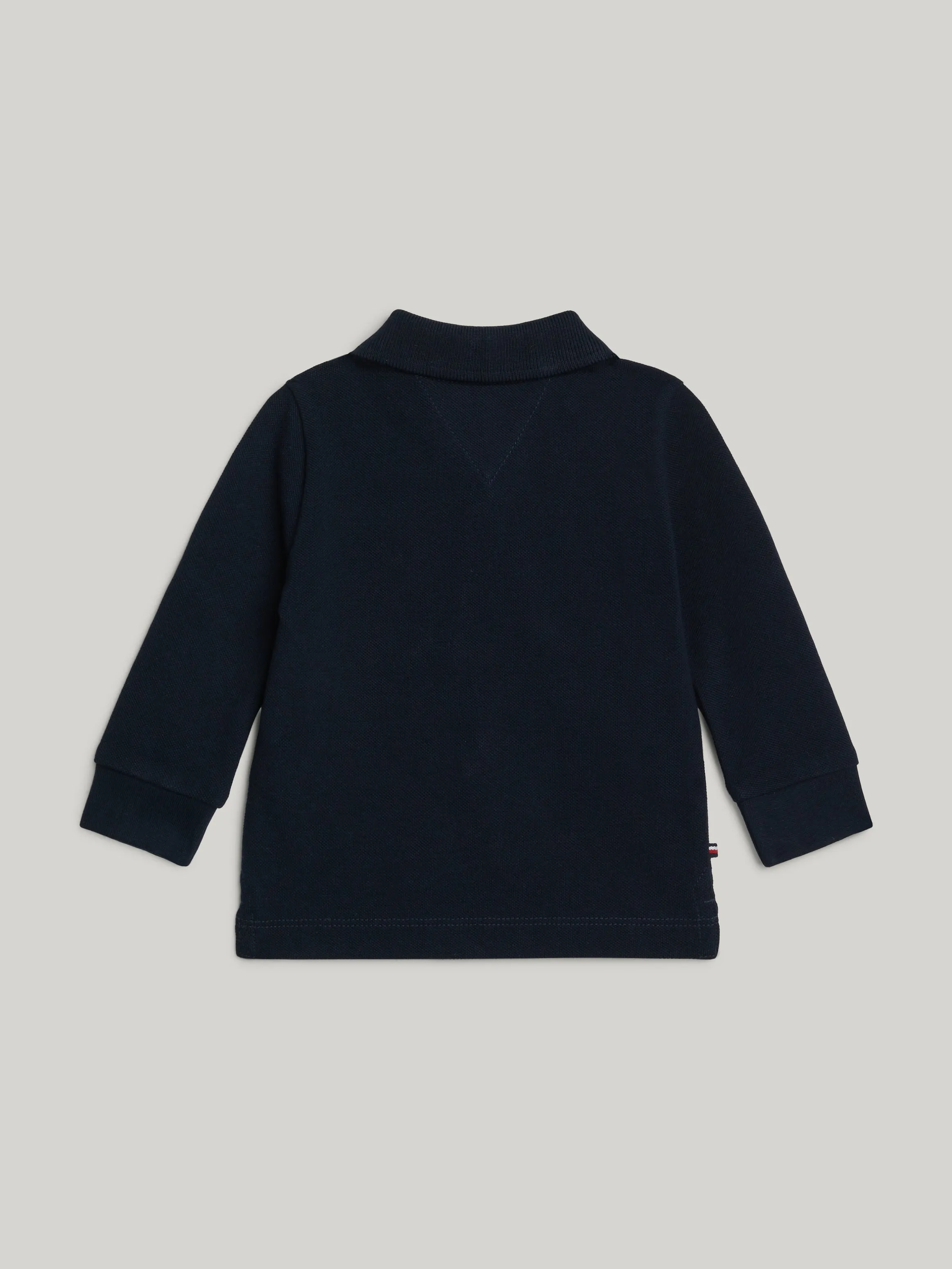 Tommy Hilfiger Baby Boys Navy Long Sleeve Polo