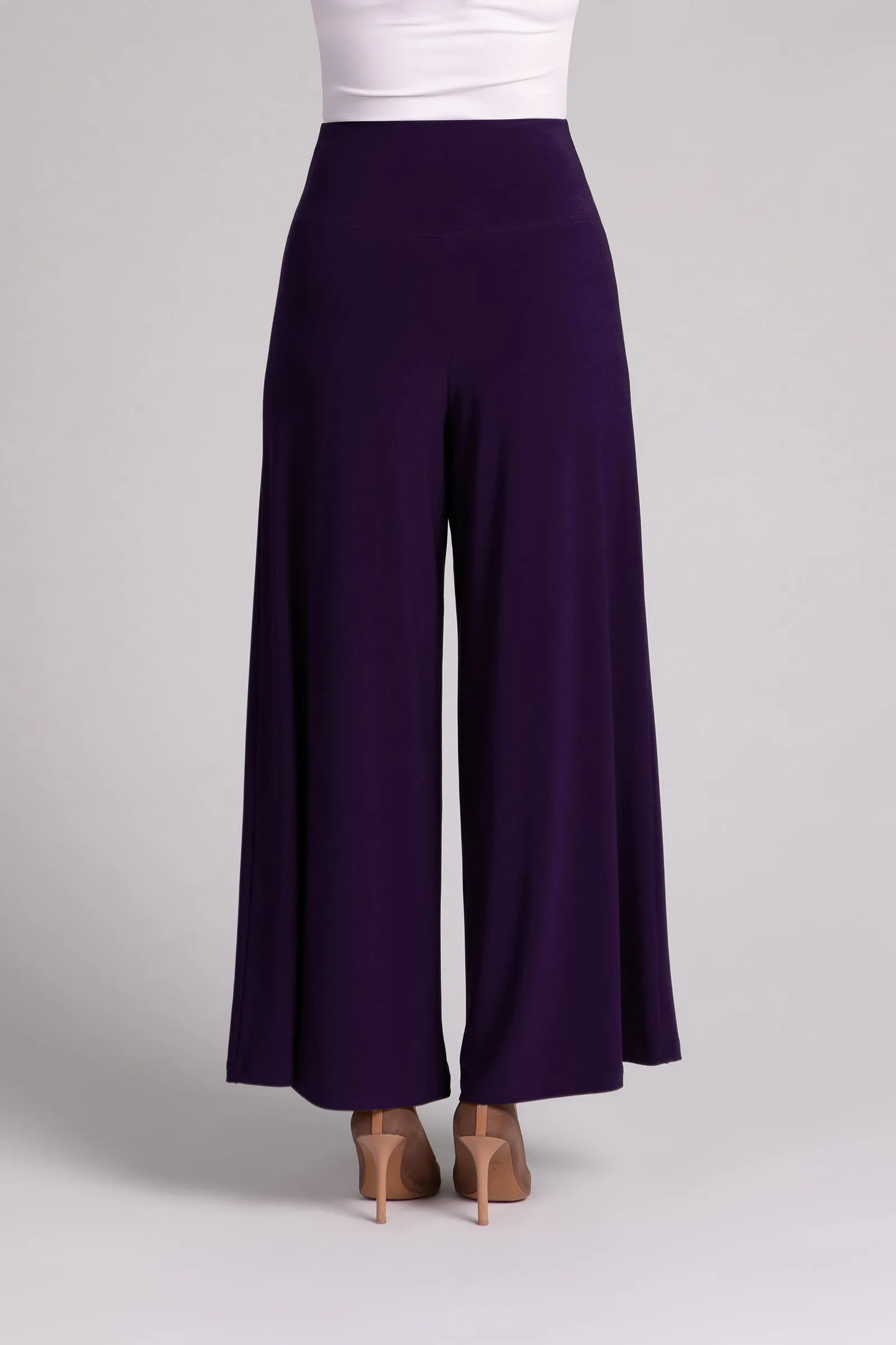 Trumpet Leg Pant | Blackberry