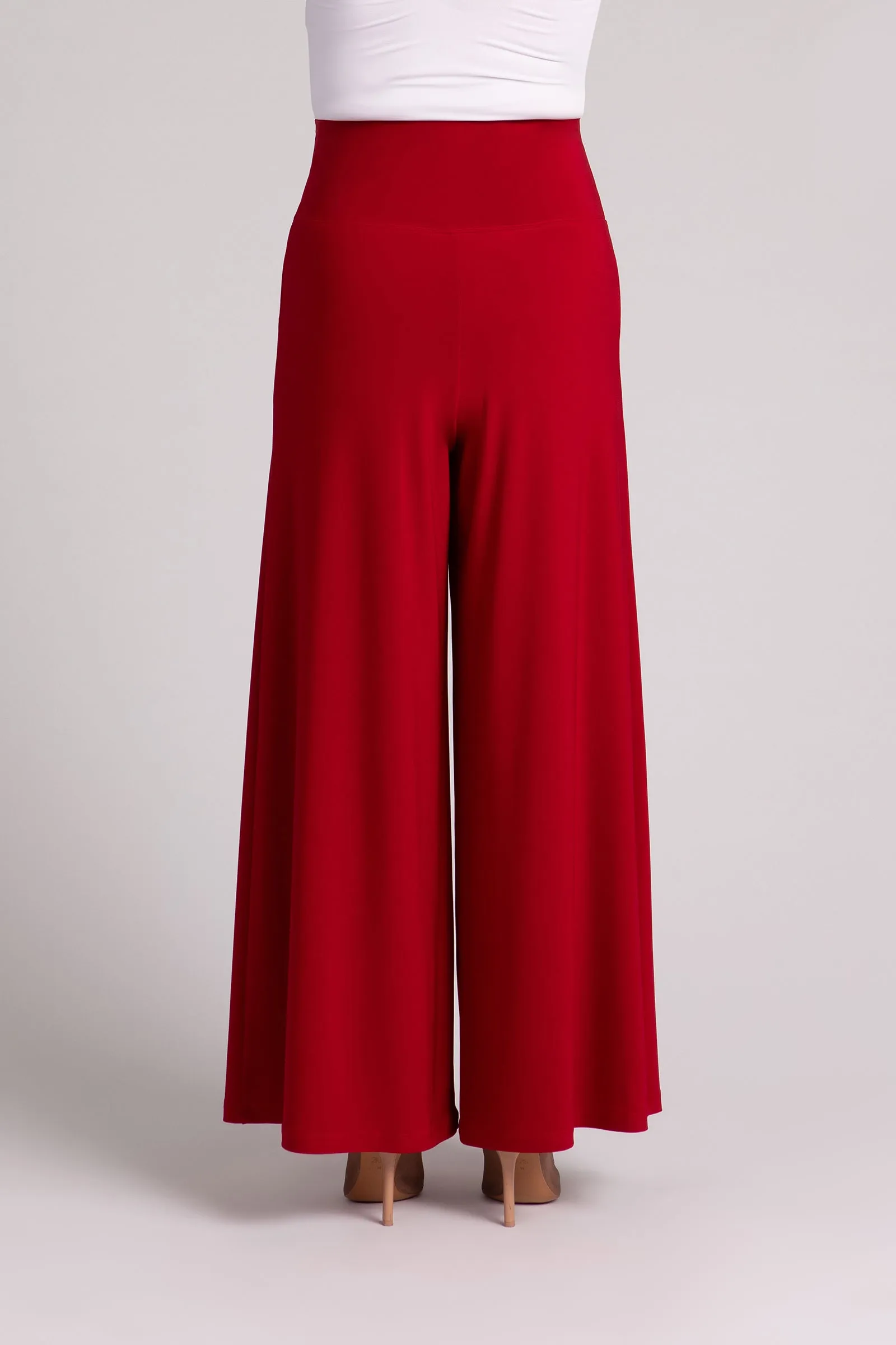 Trumpet Leg Pant | Red