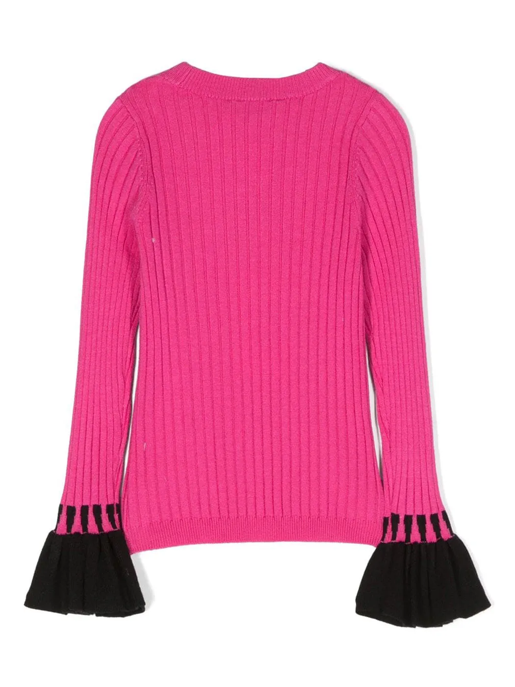 TWINSET Girl's Ribbed jumper - 232GJ3721 Fuchsia