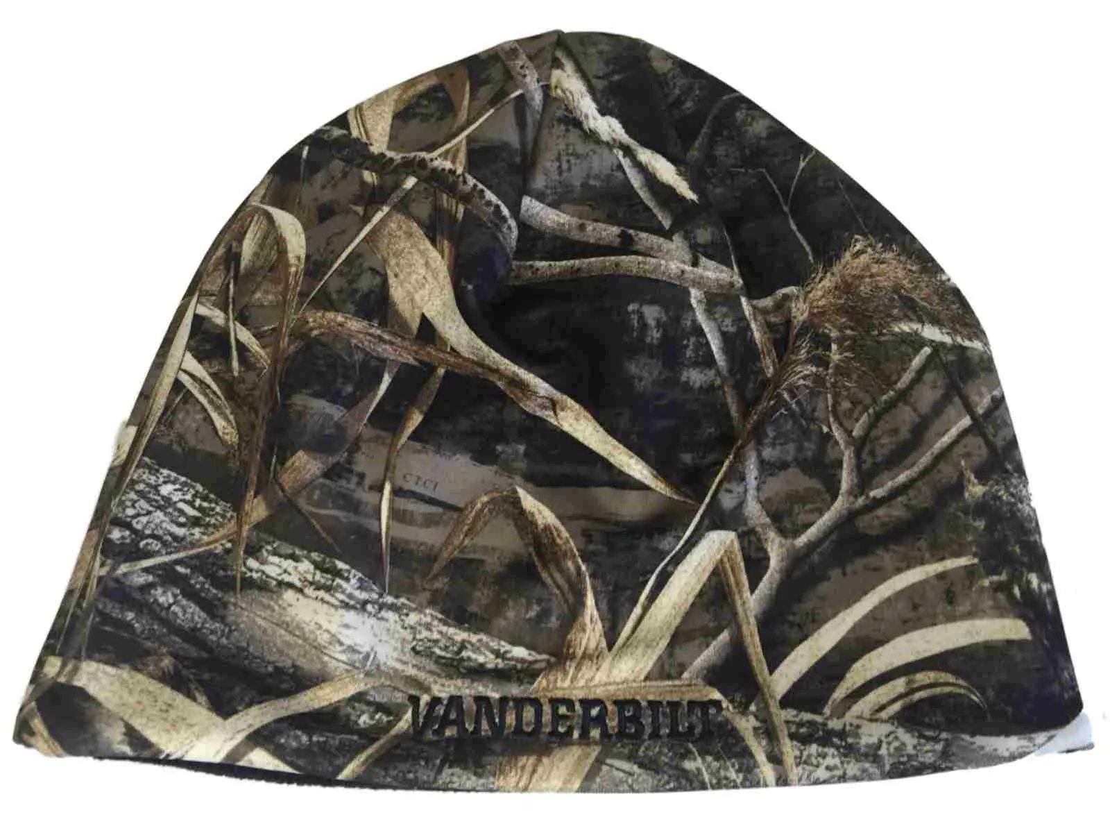 Vanderbilt Commodores TOW Realtree Max5 BLACK Seasons Reversible Beanie Hat Cap