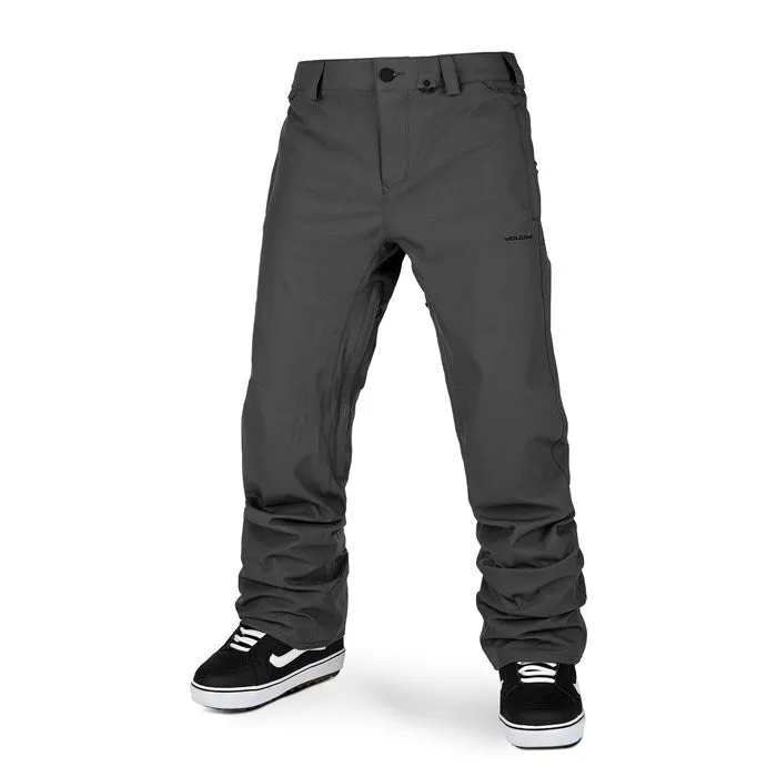 Volcom Freakin Snow Chino Pants Dark Grey Small