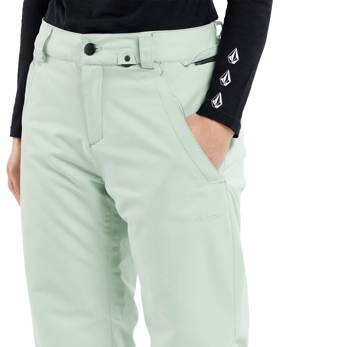 Volcom Womens Frochickie 2024 Snowboard Pants - Sage Frost