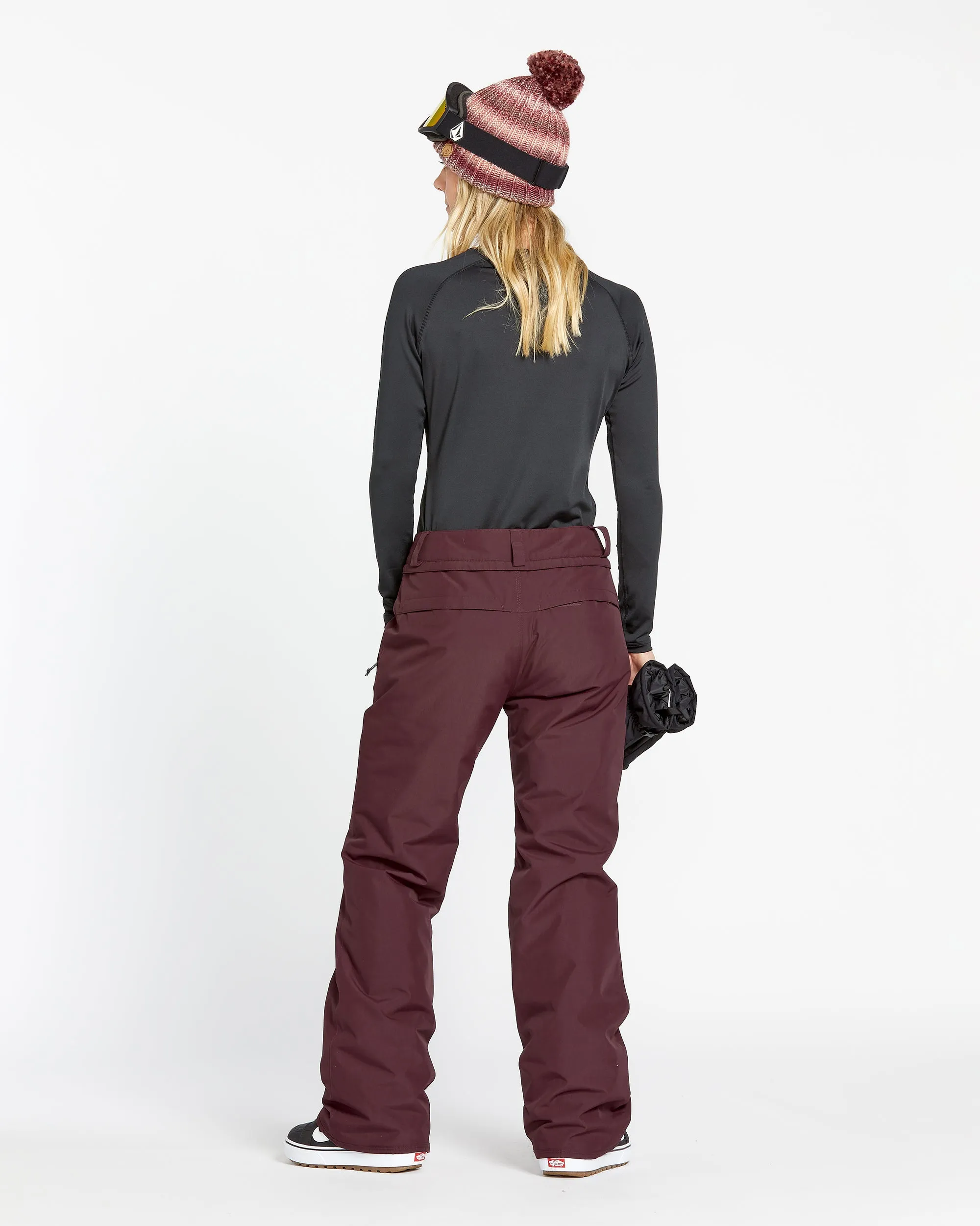 Womens Frochickie Insulated Pants - Burgundy