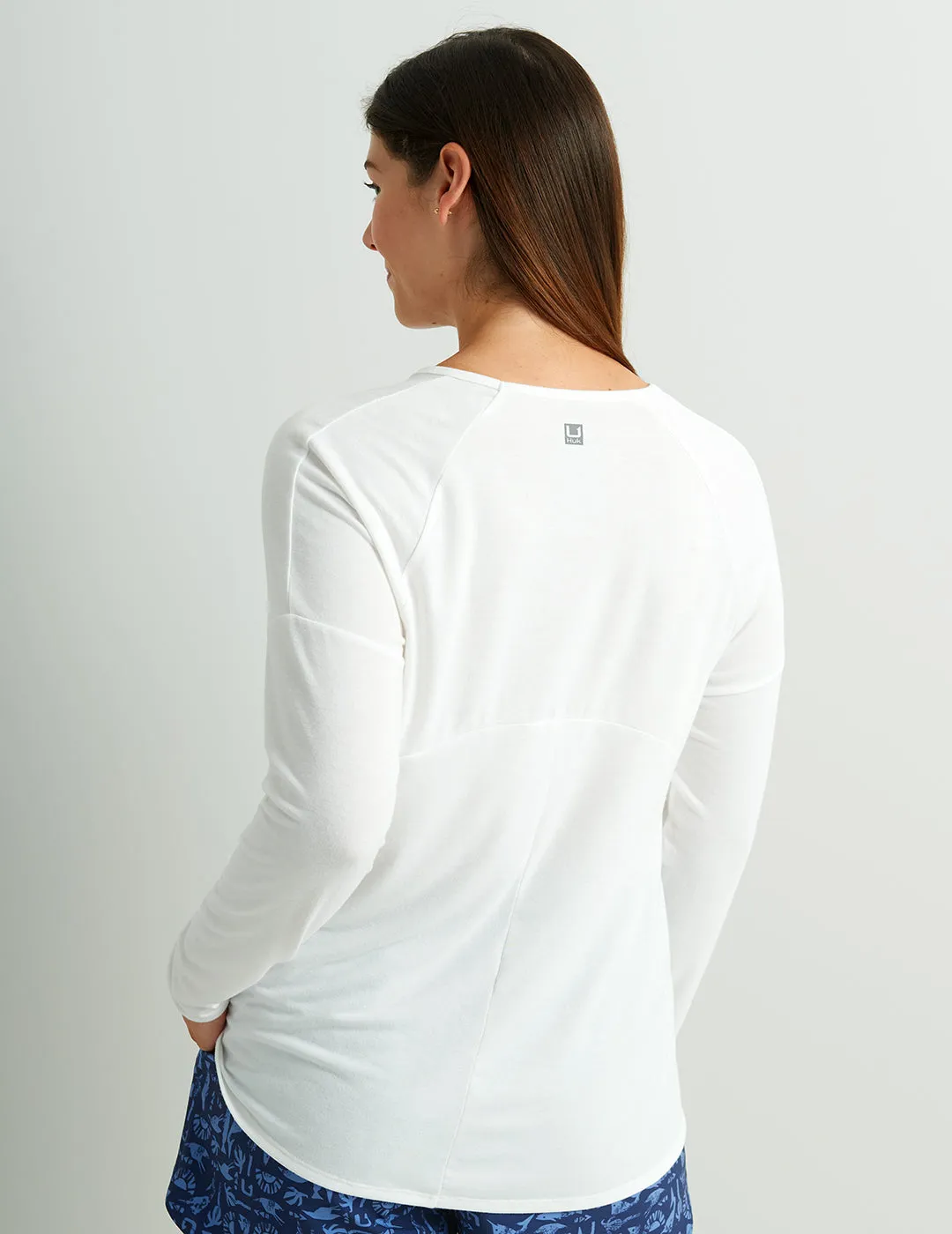 Womens Waypoint Flow Long Sleeve Tee