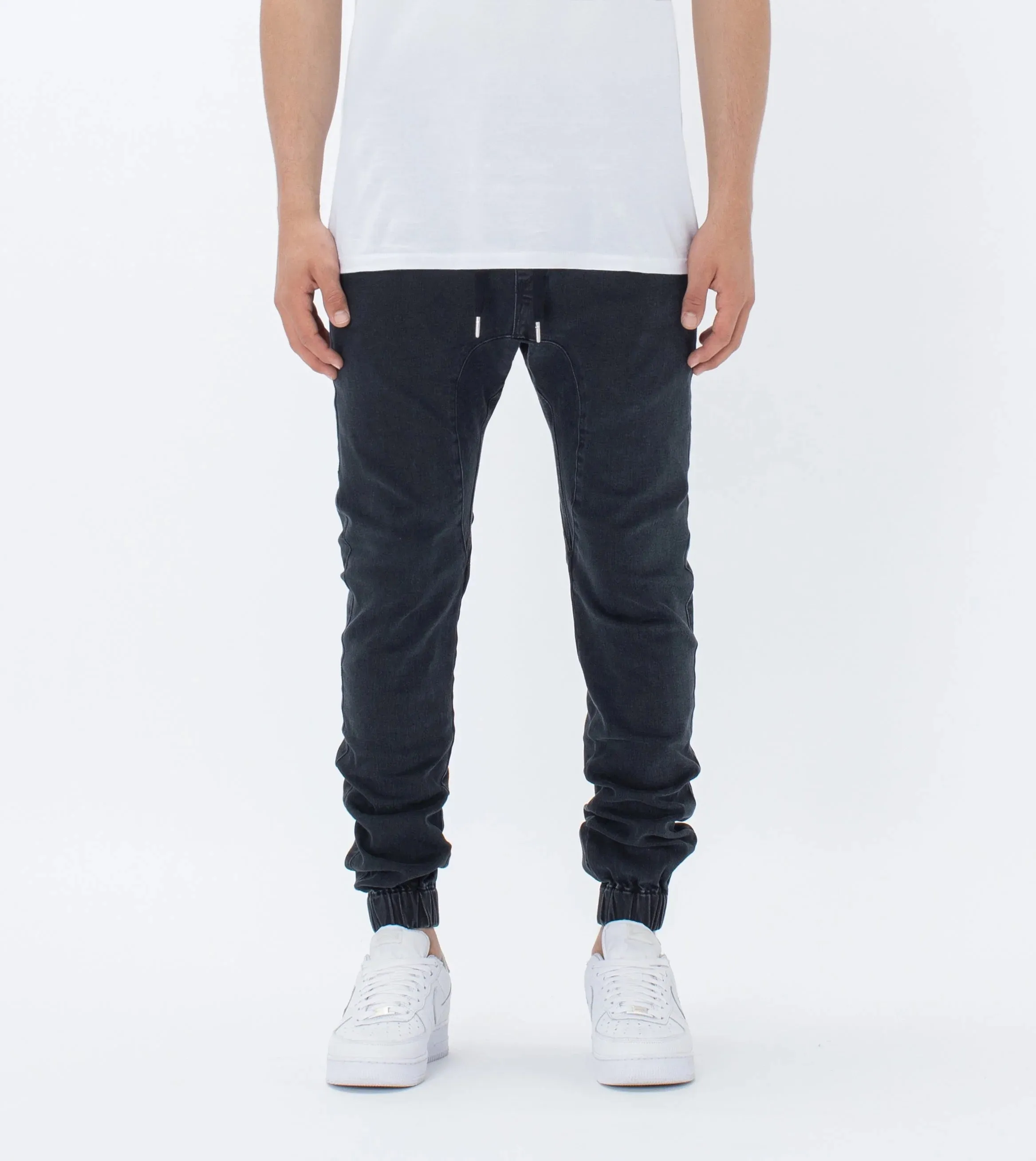 Zanerobe Sureshot Denim Jogger Black Wash 718-FLD