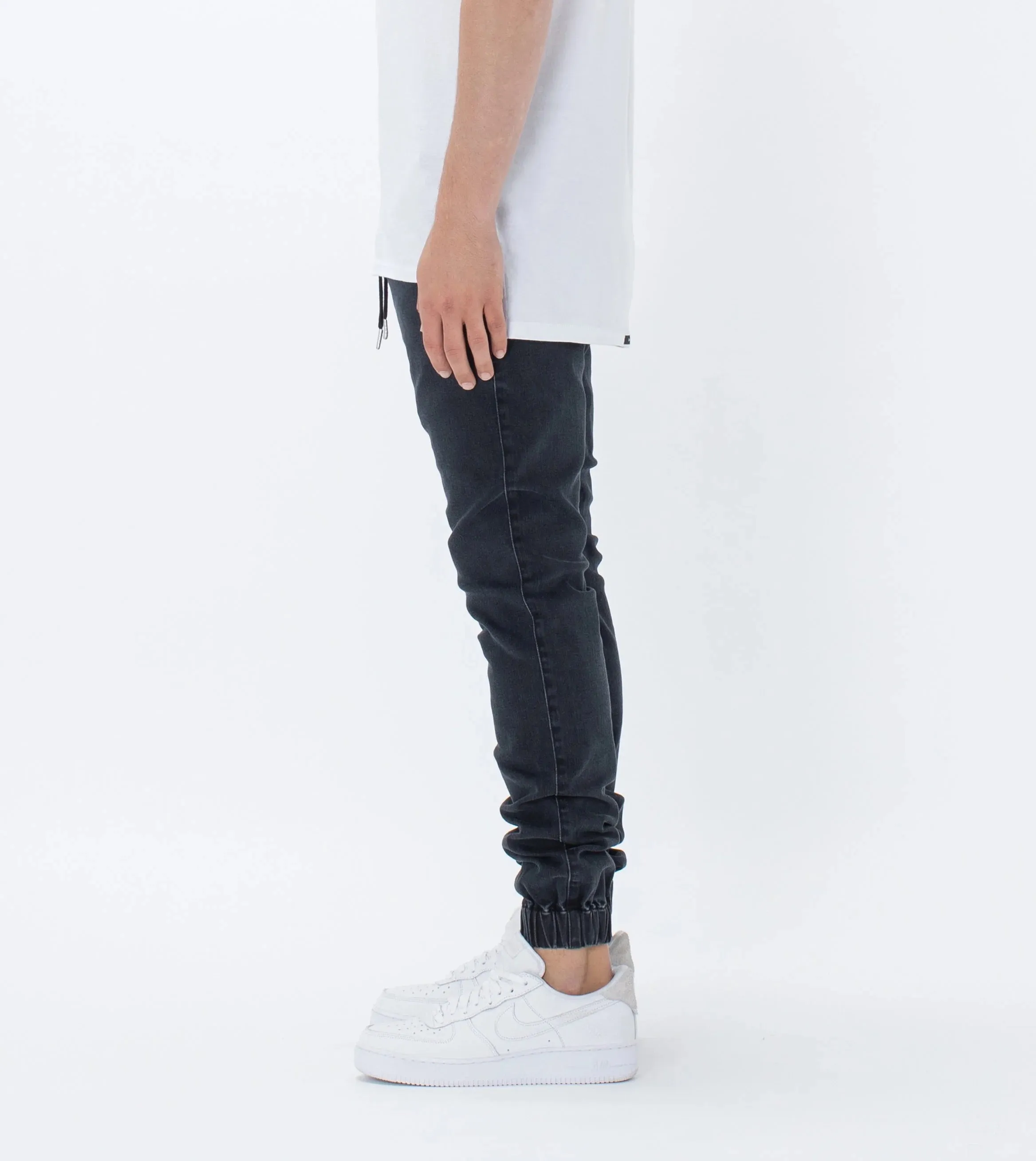 Zanerobe Sureshot Denim Jogger Black Wash 718-FLD