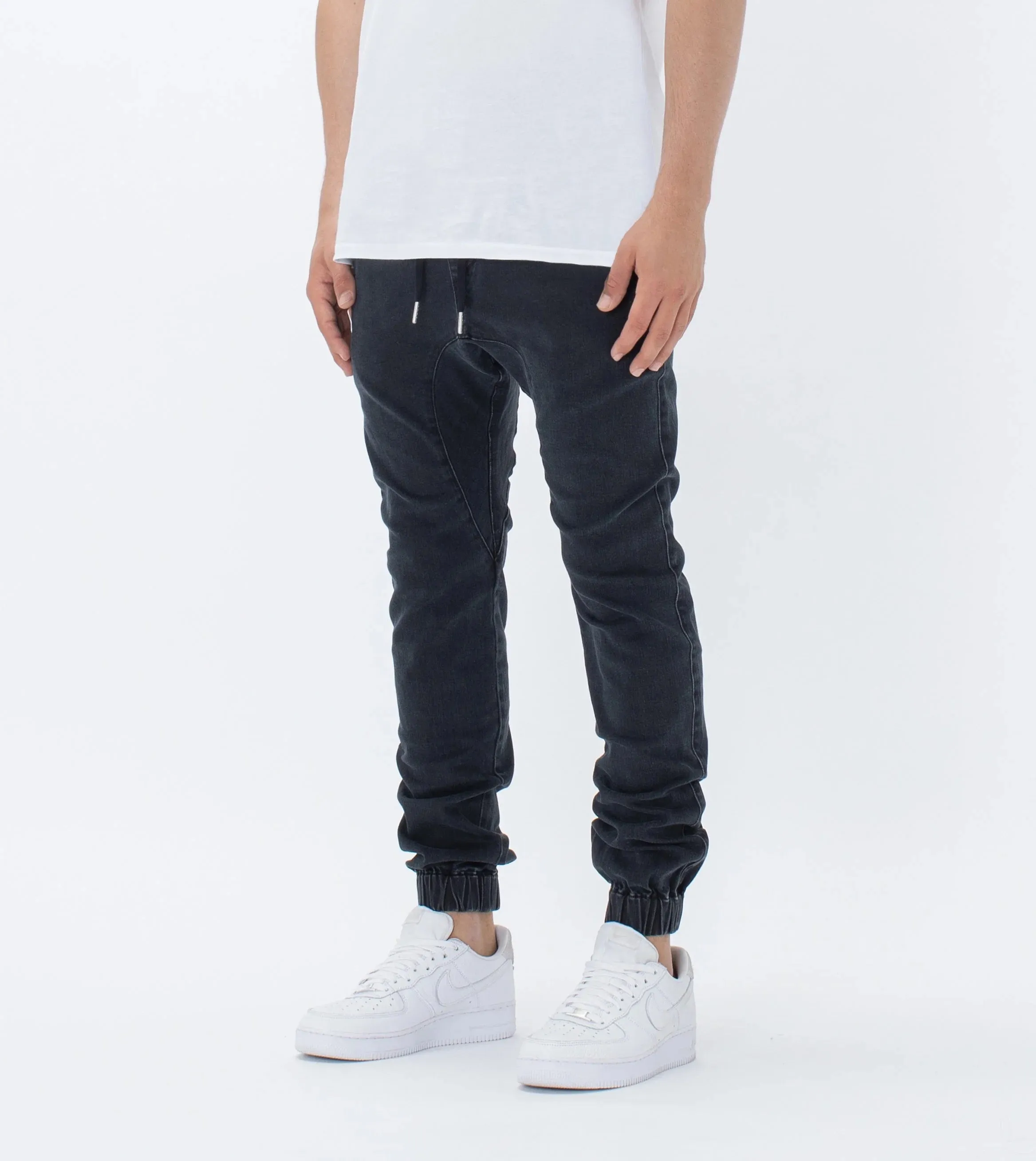 Zanerobe Sureshot Denim Jogger Black Wash 718-FLD