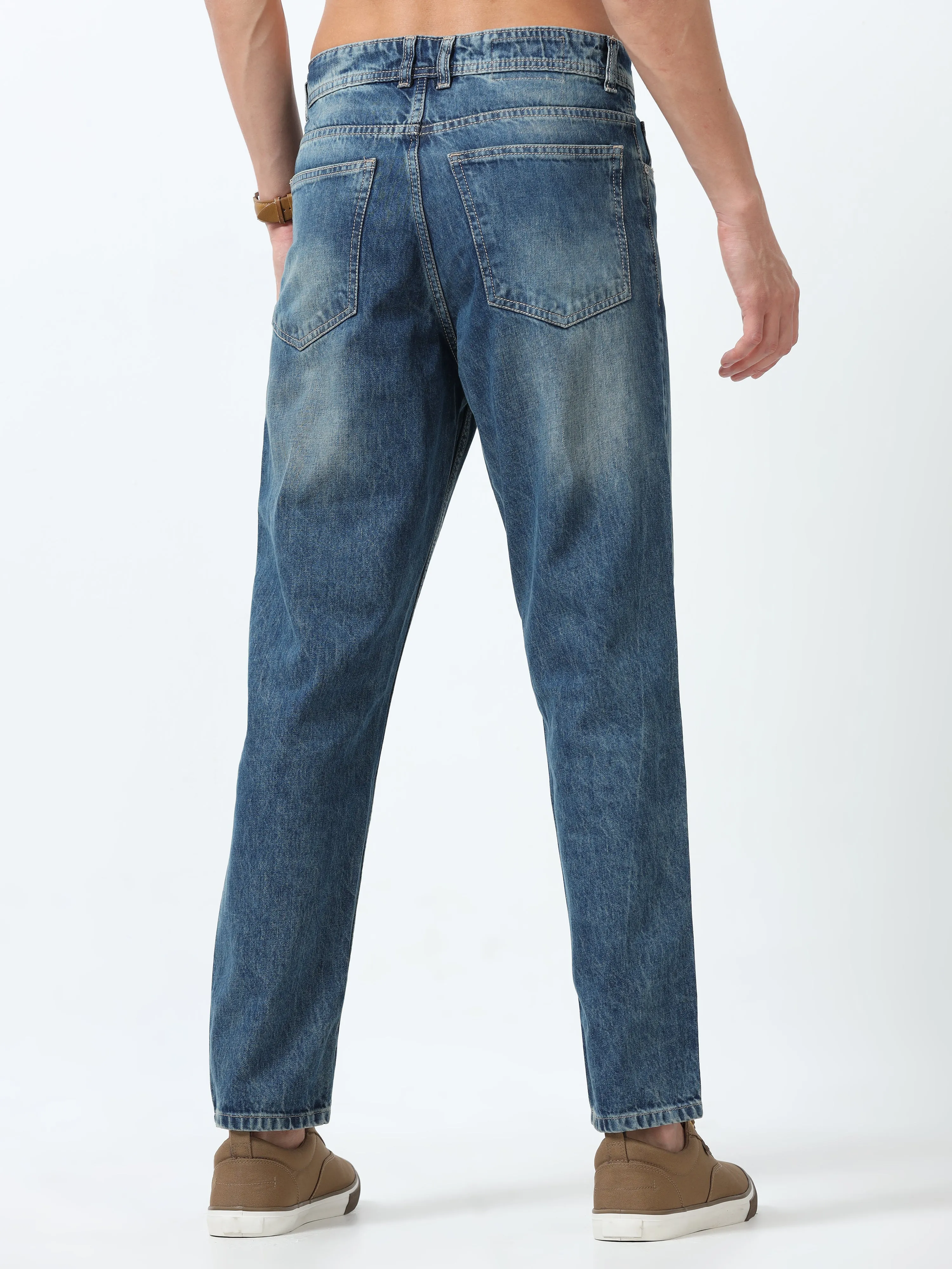 Zen - Distressed Jeans - Blue